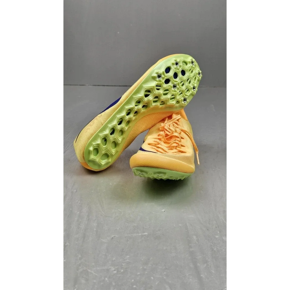 Nike Zoom JA‎ Fly 4 Track & Field Spikes Mens 8.5 Citron Pulse DR2741-800 NEW